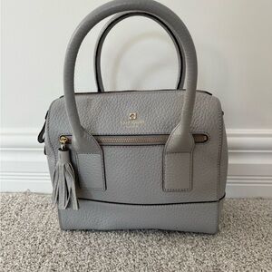 Kate Spade Southport Avenue Alessa Bag In Slate Leather